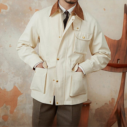 Fishbone Knit Jacket