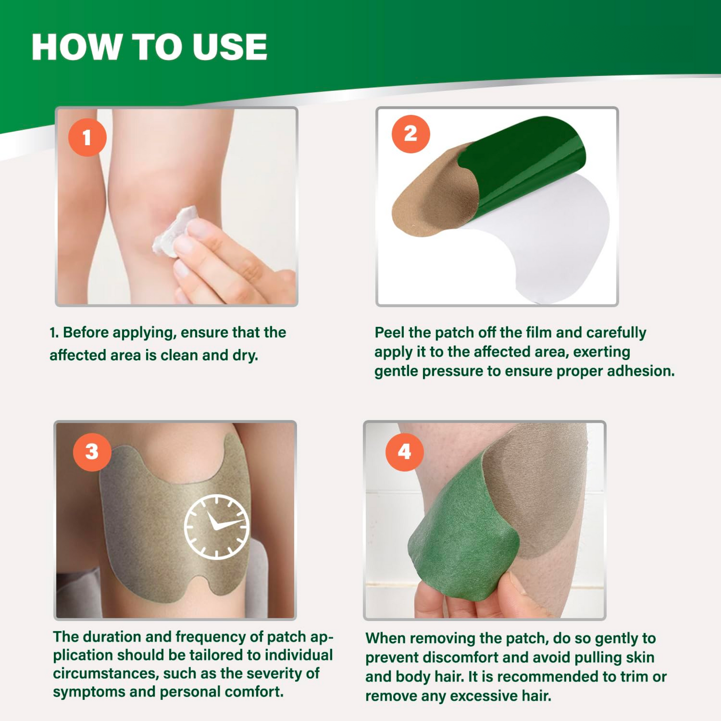 Herbal Pain Relief Patches