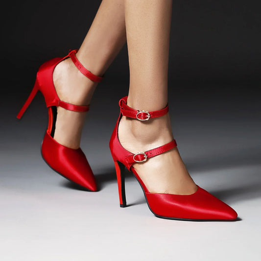 Kaelyn Satin Pumps