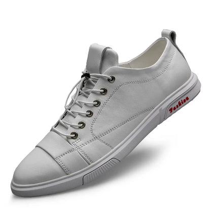Roman Cow Hide Leather Sneakers