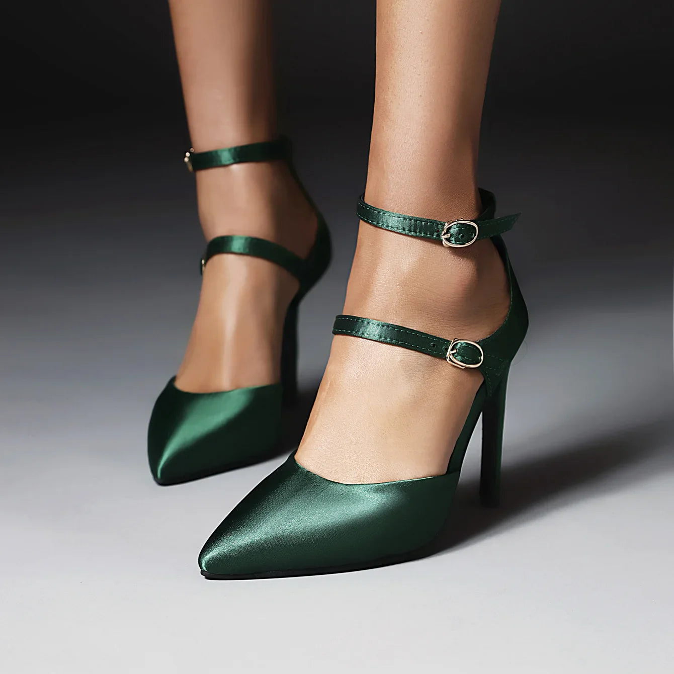 Kaelyn Satin Pumps