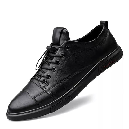 Roman Cow Hide Leather Sneakers