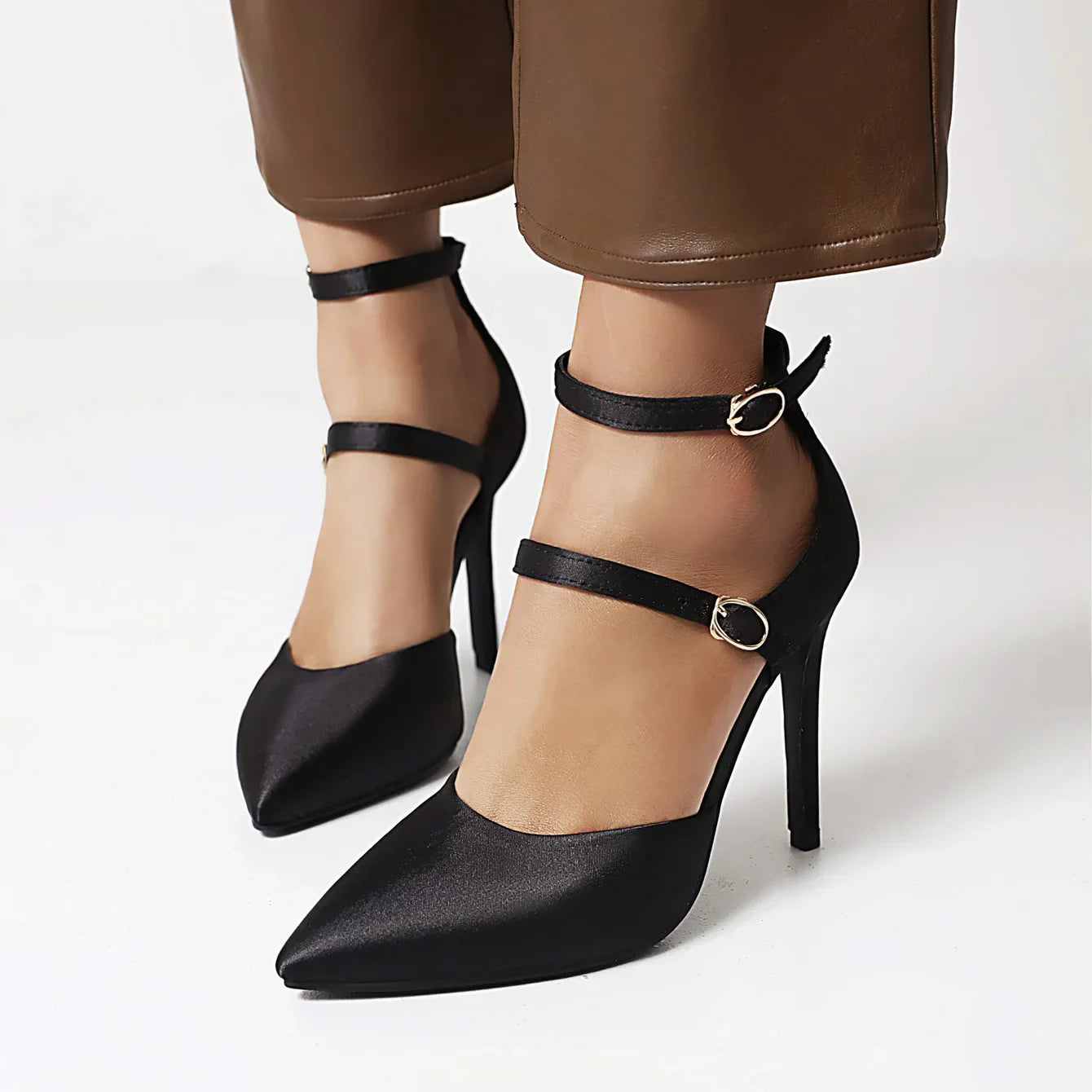 Kaelyn Satin Pumps