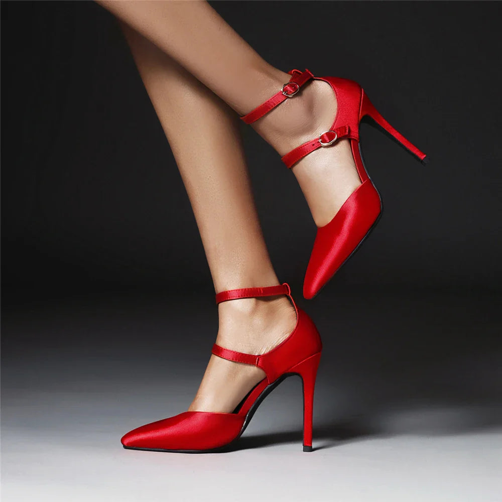 Kaelyn Satin Pumps