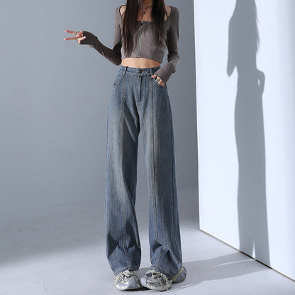 Jess High-Waist Washed Jeans