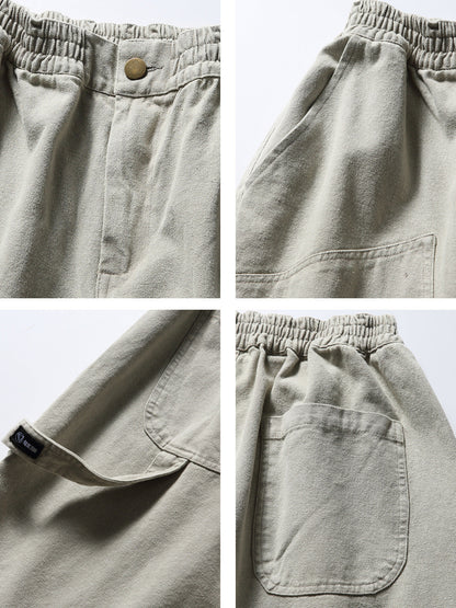 Washed Cargo Shorts