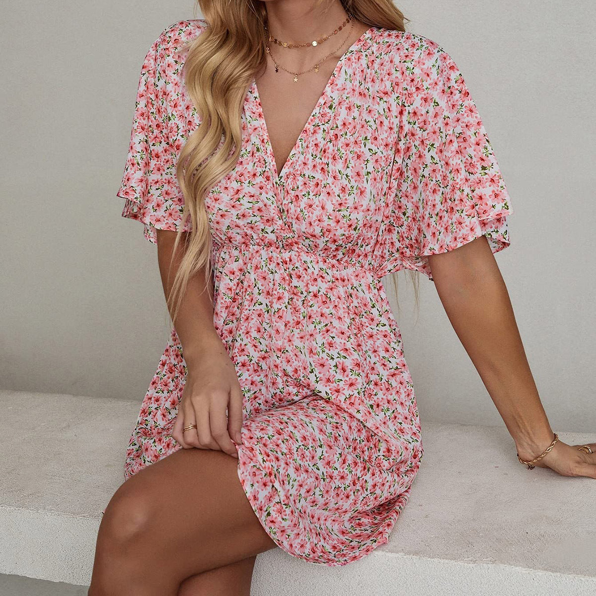 Carissa Butterfly Mini Dress