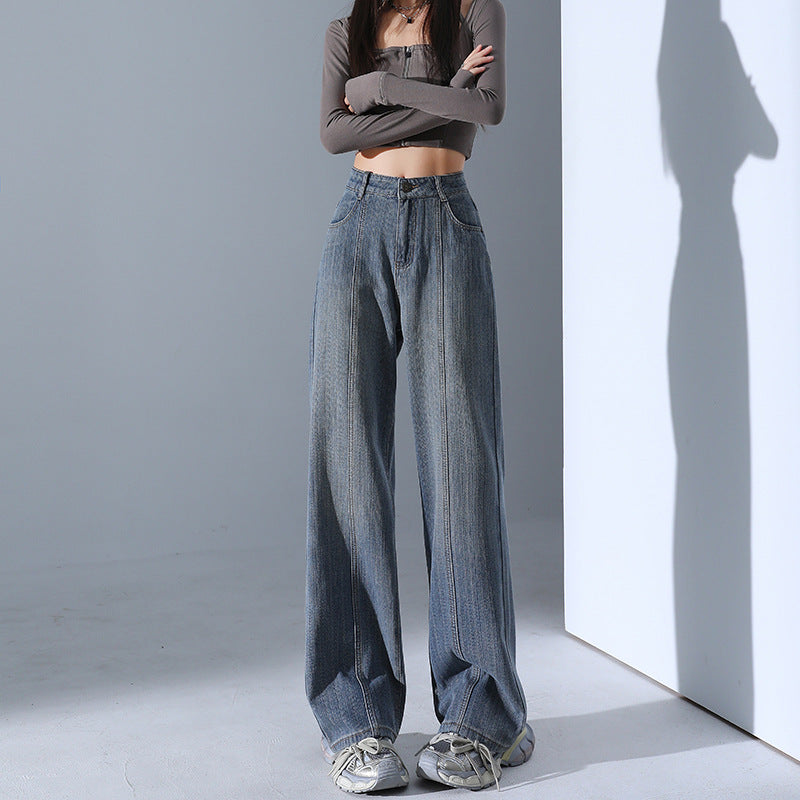 Jess High-Waist Washed Jeans