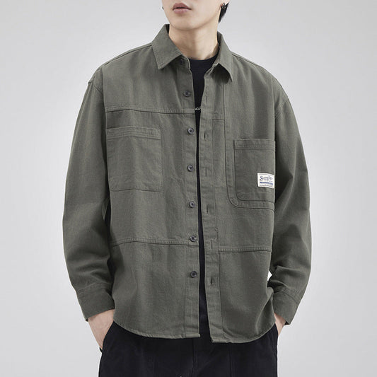 Studio Long-Sleeve Cargo Shirt