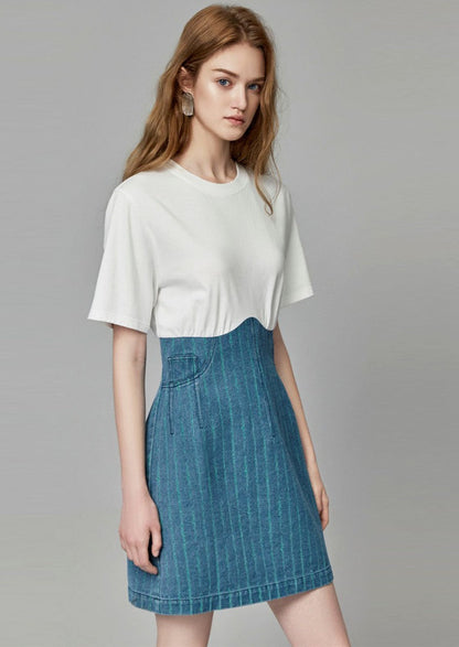 Denim Polo Dress