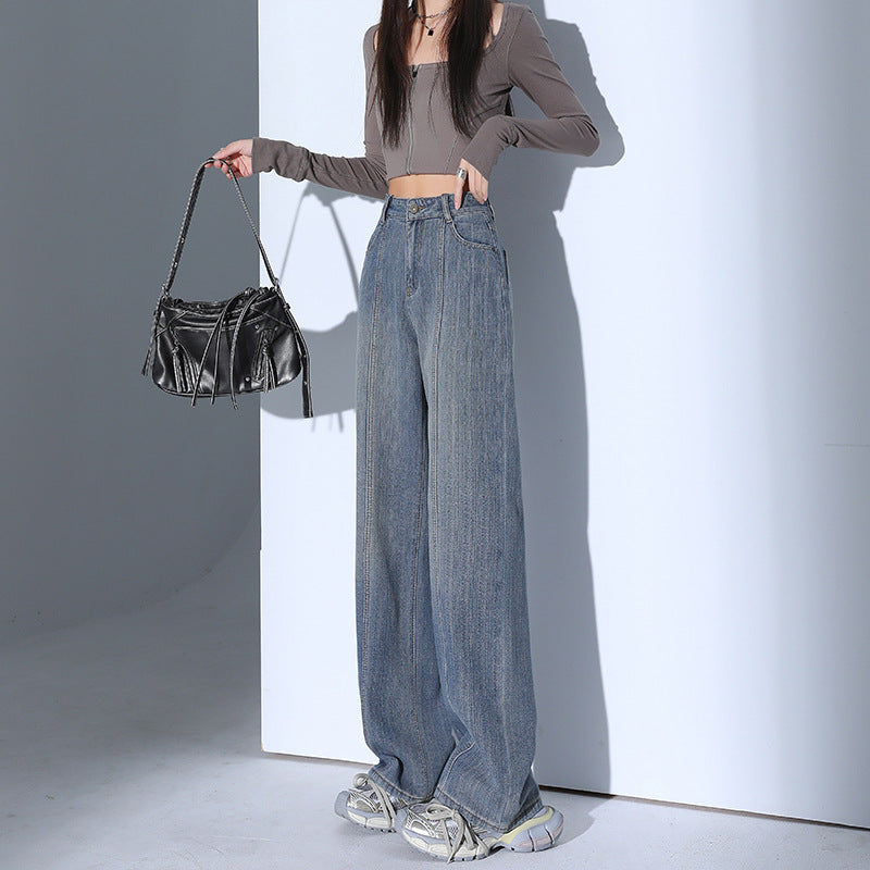 Jess High-Waist Washed Jeans