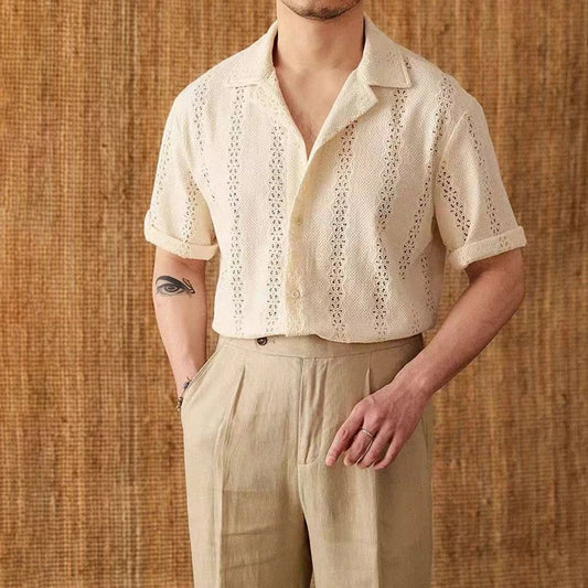 Santiago Knit Cotton Shirt