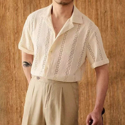 Santiago Knit Cotton Shirt