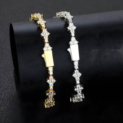 Diamond Petal Bracelet