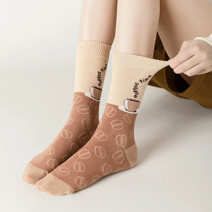 Morning Brew Crew Socks