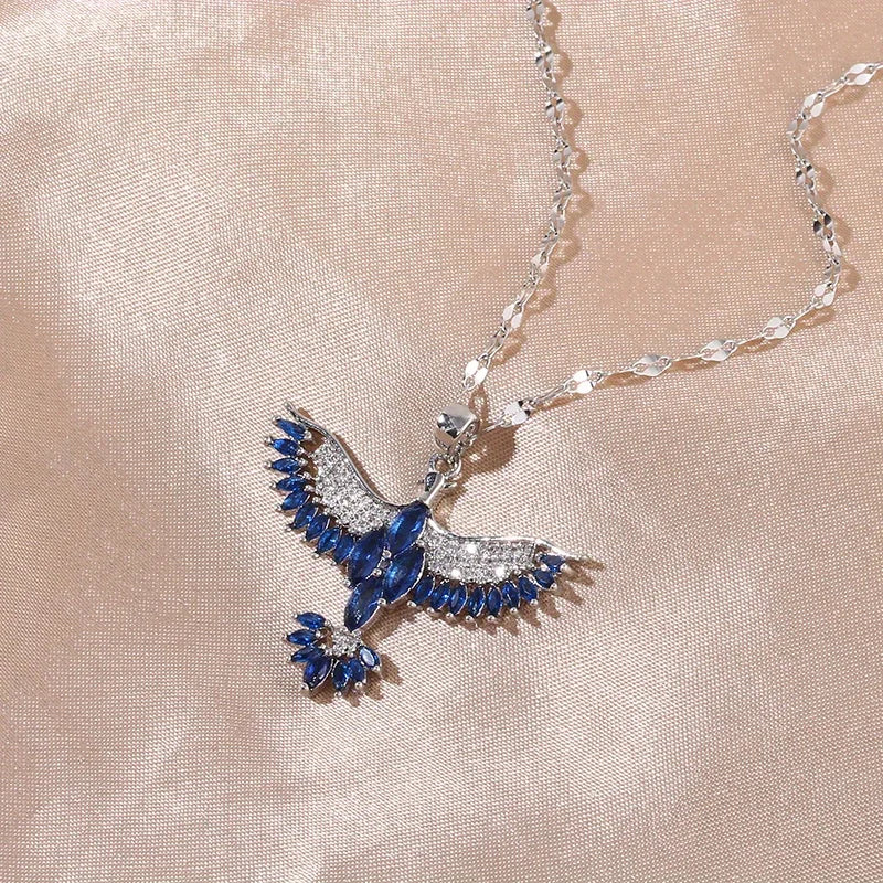 Phoenix Charm Necklace