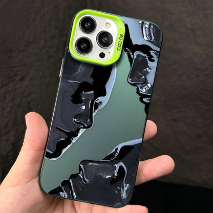 Quiet Faces - Abstract Iphone Case
