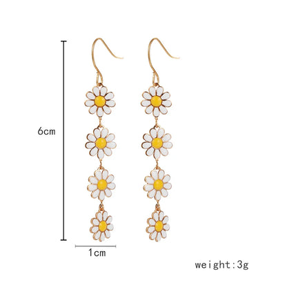 Daisy Charm Earrings