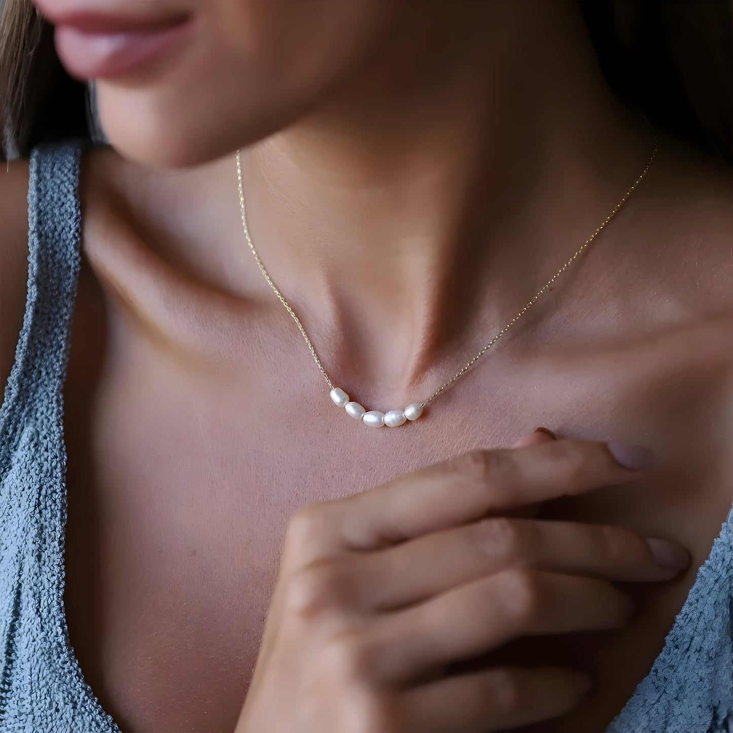 Pearl Dainty Necklace