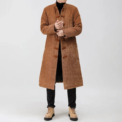 Xian Velvet Corduroy Coat
