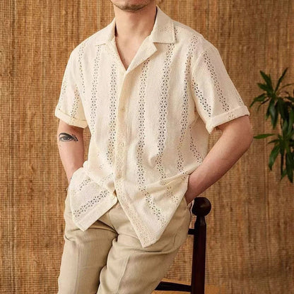 Santiago Knit Cotton Shirt