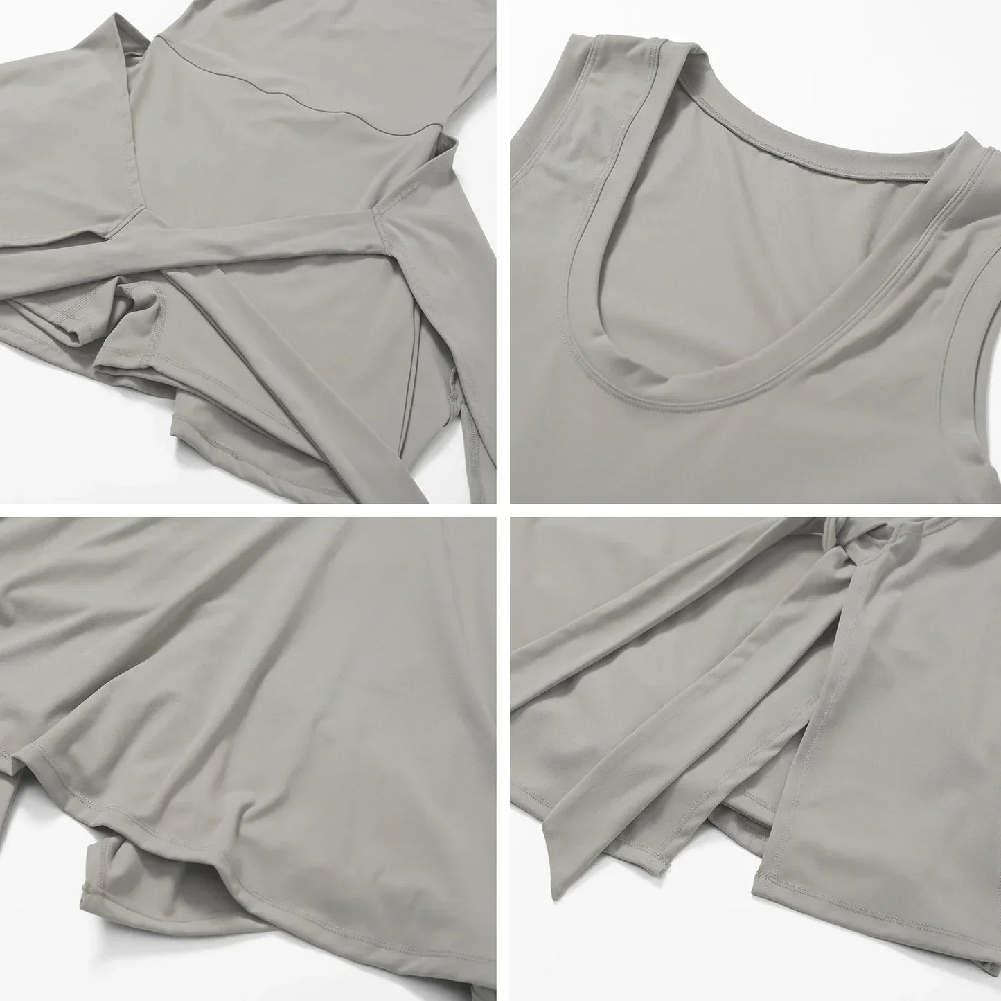 Court-Side Active Wrap Dress