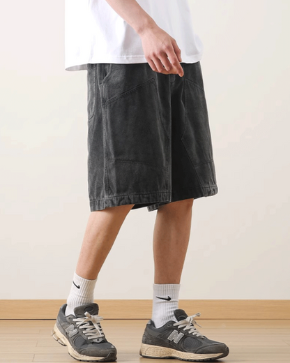 Washed Cargo Shorts