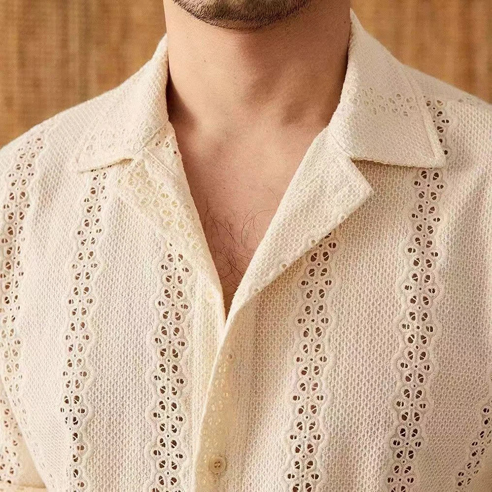 Santiago Knit Cotton Shirt