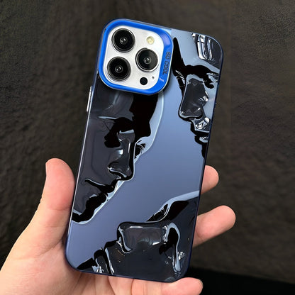 Quiet Faces - Abstract Iphone Case