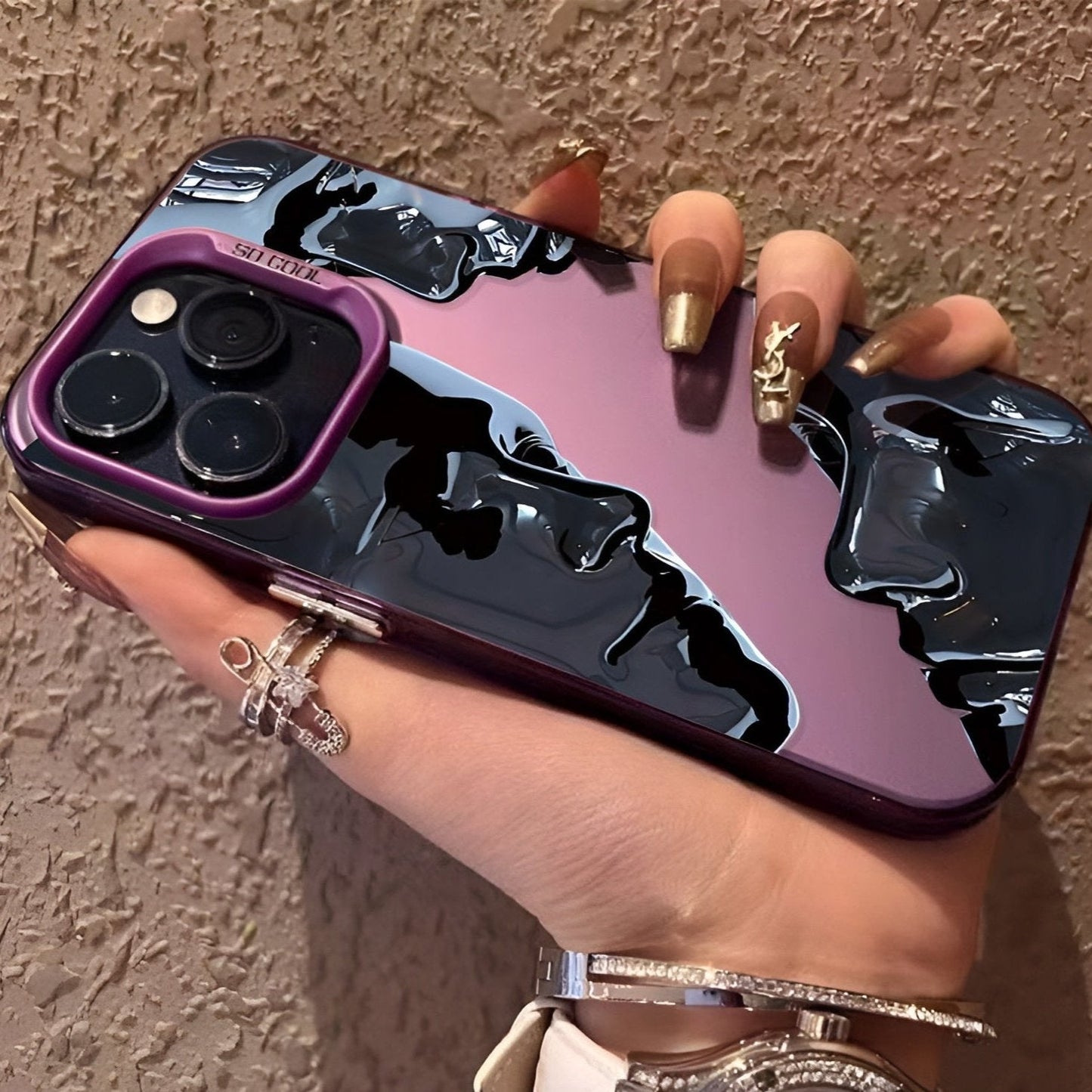 Quiet Faces - Abstract Iphone Case