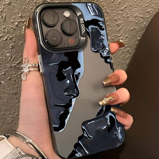 Quiet Faces - Abstract Iphone Case