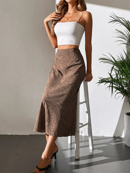 Claire Chiffon A-Line Skirt