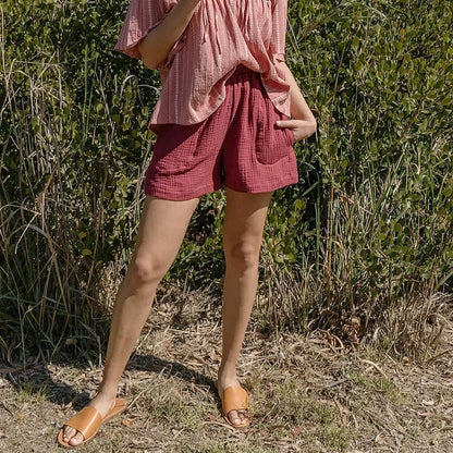 Lori  Relaxed Cotton Shorts