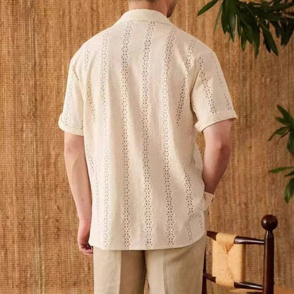 Santiago Knit Cotton Shirt